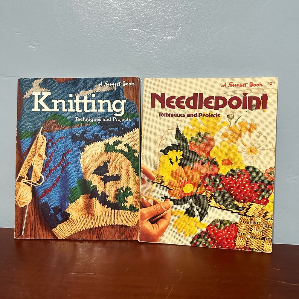 Needlepoint Techniques and Projects - Cream and Yellow | A Sunset Book